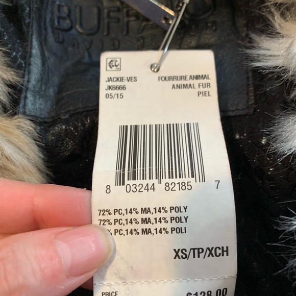 Buffalo David Bitton Faux Fur Vest - Picture 4 of 4